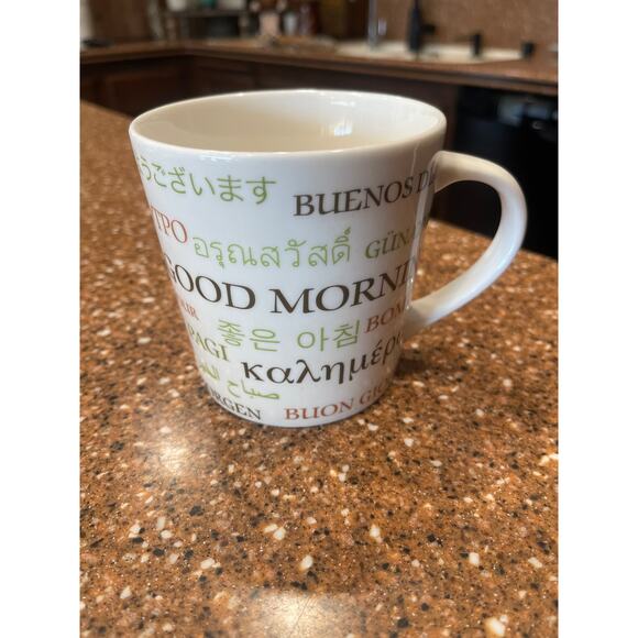 Starbucks Other - Vintage Starbucks, 2007 Good Morning language of the world mug